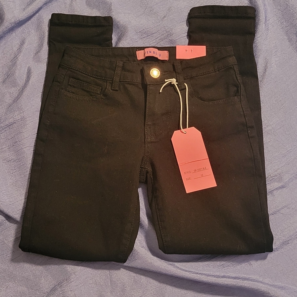 Bien Bleu Black Denim Pants